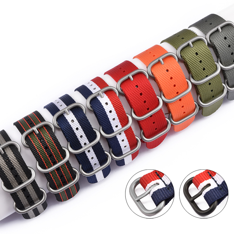 Nato Strap Nylon - Cinturino in nylon intrecciato 20mm 22mm