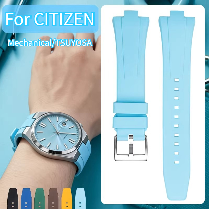 Citizen Watch Tsuyosa - Cinturino per orologio in gomma fluorurata
