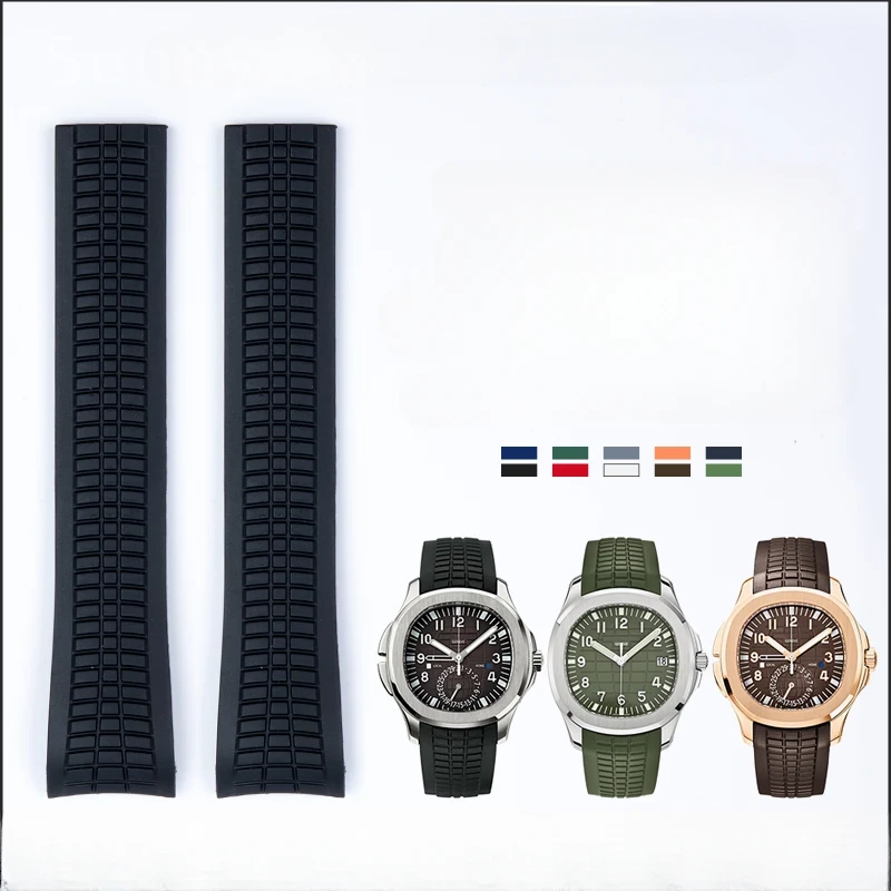 Patek Philippe Watch Aquanaut - Cinturino in silicone resistente al sudore