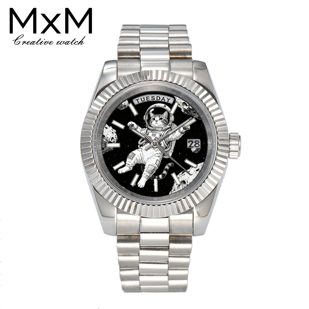 Stainless Bracelet Diver - Orologio da uomo creativo 40mm/36mm Orologio