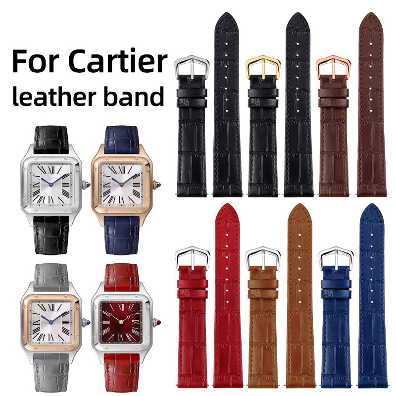 Cartier Watch Tank - Cinturino in vera pelle da 15mm