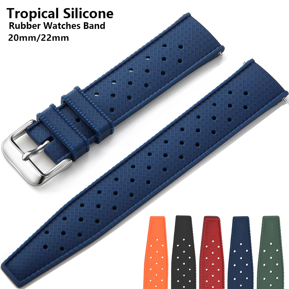 Rubber Strap Diver - Cinturino in caucciù tropicale da 20mm