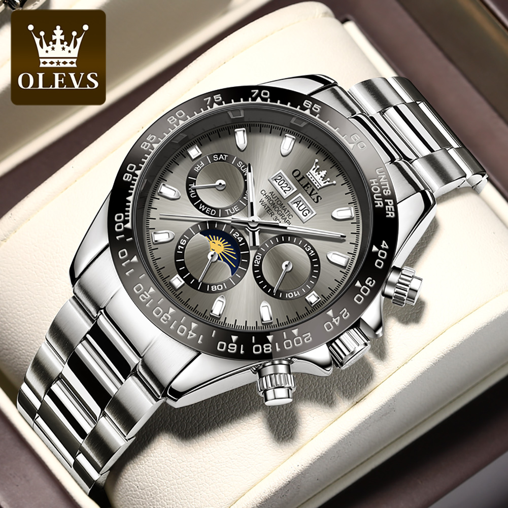 Rolex Watch Daytona - OLEVS 6654 Orologio da uomo di