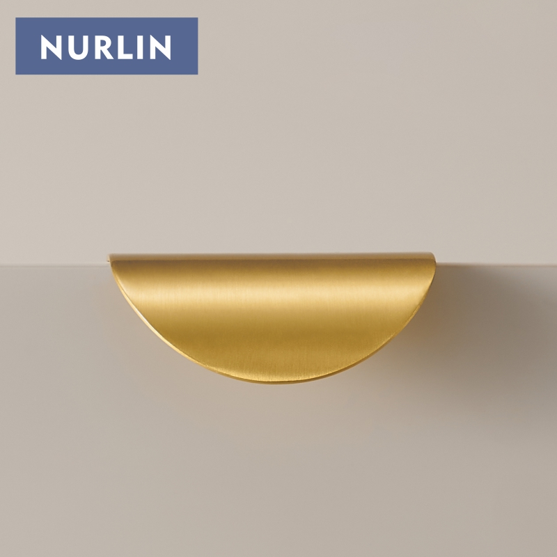 Curved Spring Bar - Nurlin Ottone Piega Bordo Corto Maniglia