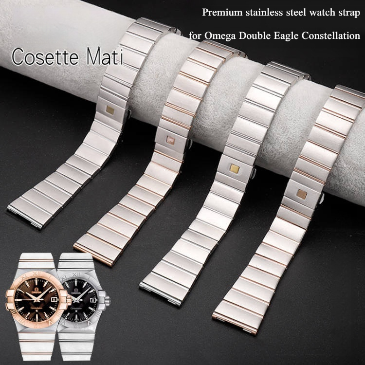 Omega Watch Constellation - Cinturino in acciaio inossidabile per bracciale