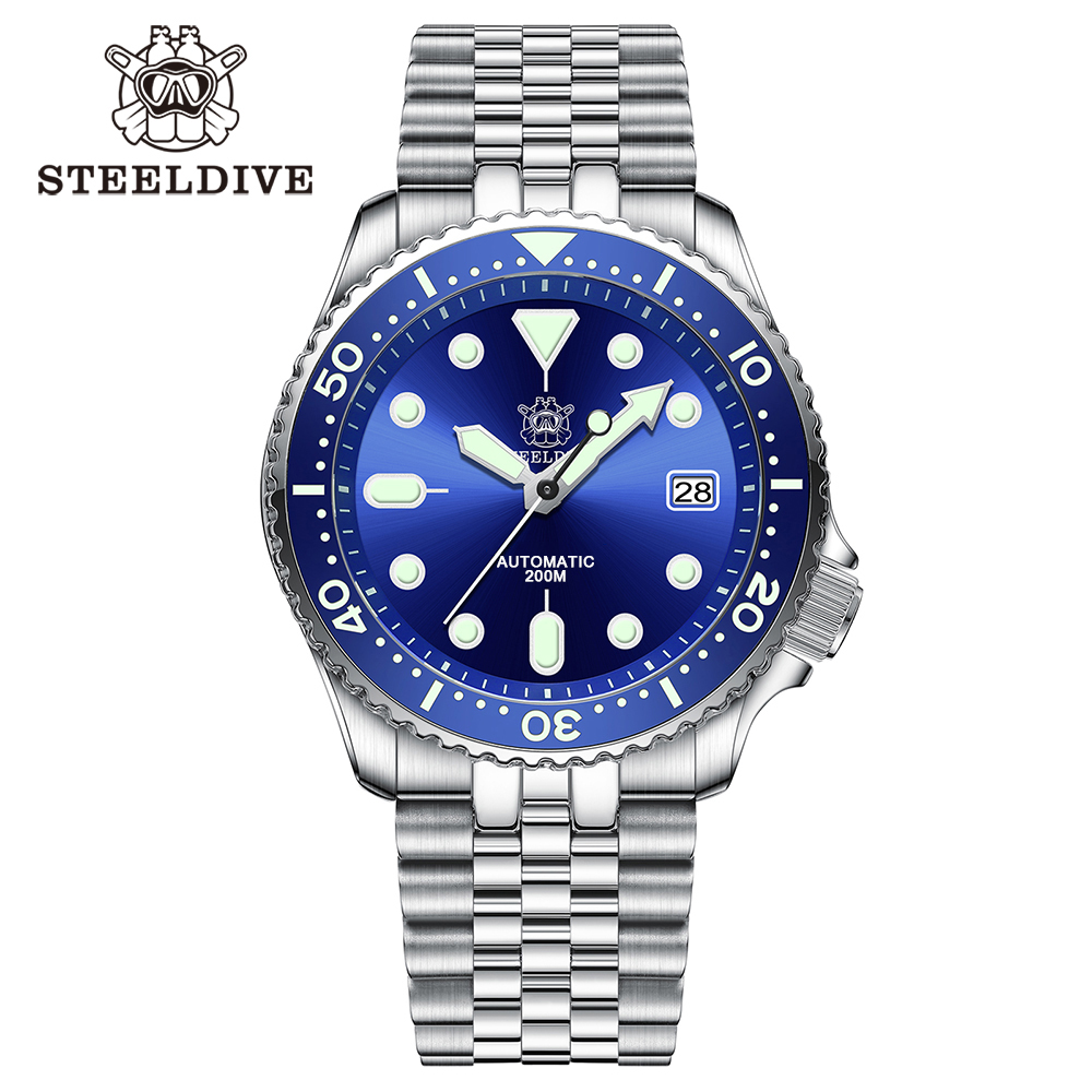 Seiko Watch Prospex - STEELIDVE SD1973 Slim Turtle 41.2mm Rivestimento