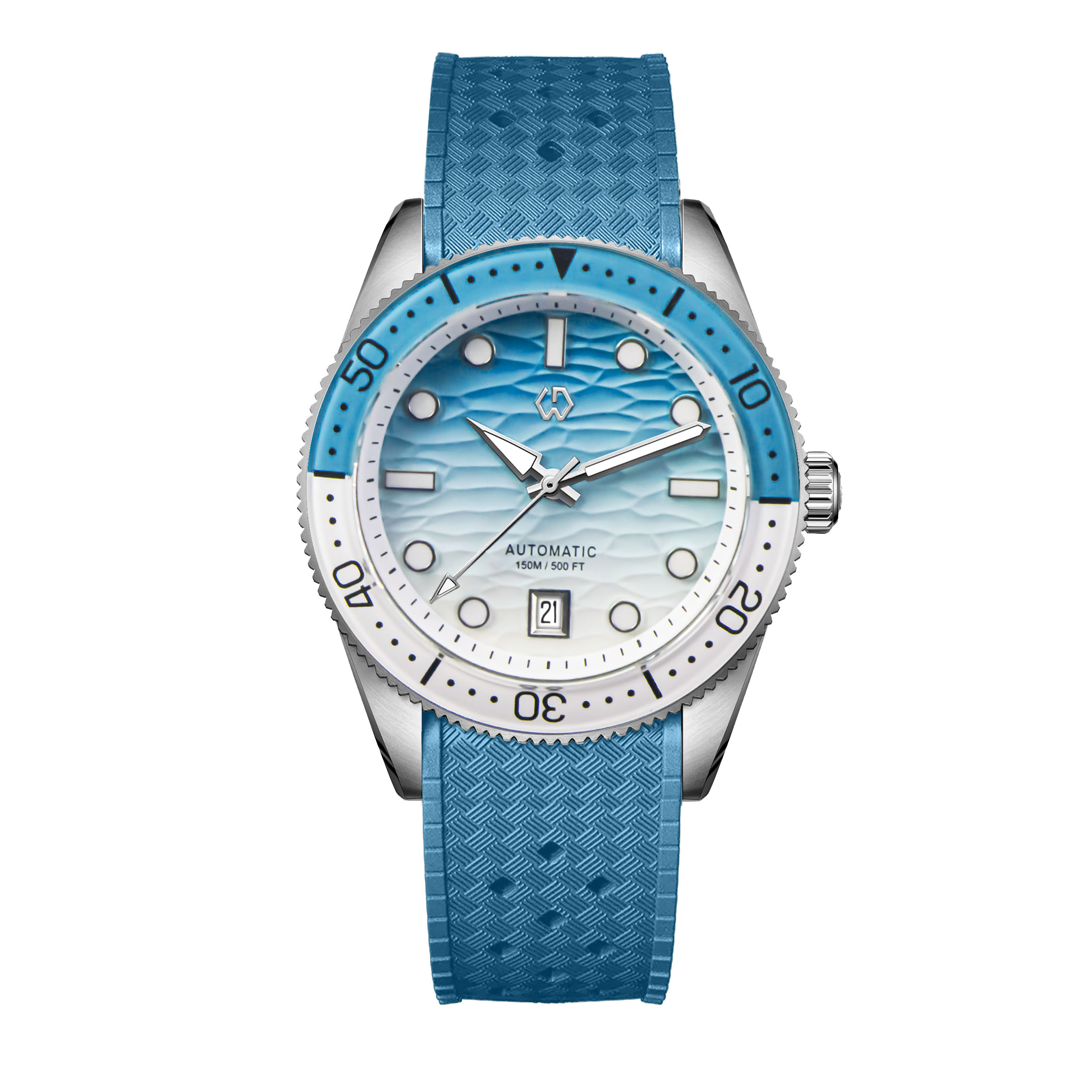 Rubber Strap Diver - Orologio da sub da 40 mm