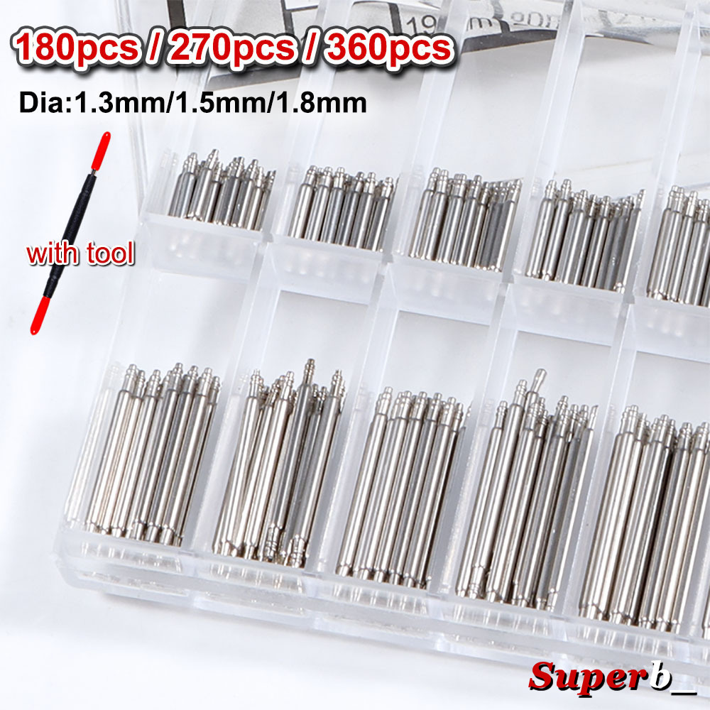 Spring Bar Tool Set - 360 Pezzi Barrette a Molla in