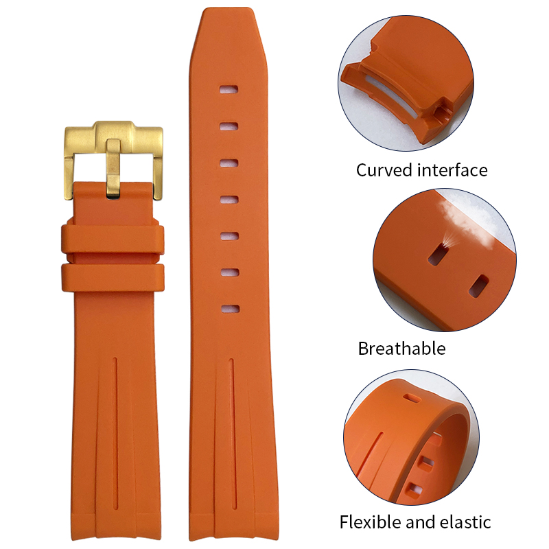 Cinturini in gomma FKM con est - Rolex Watch Submariner recensione e prezzo