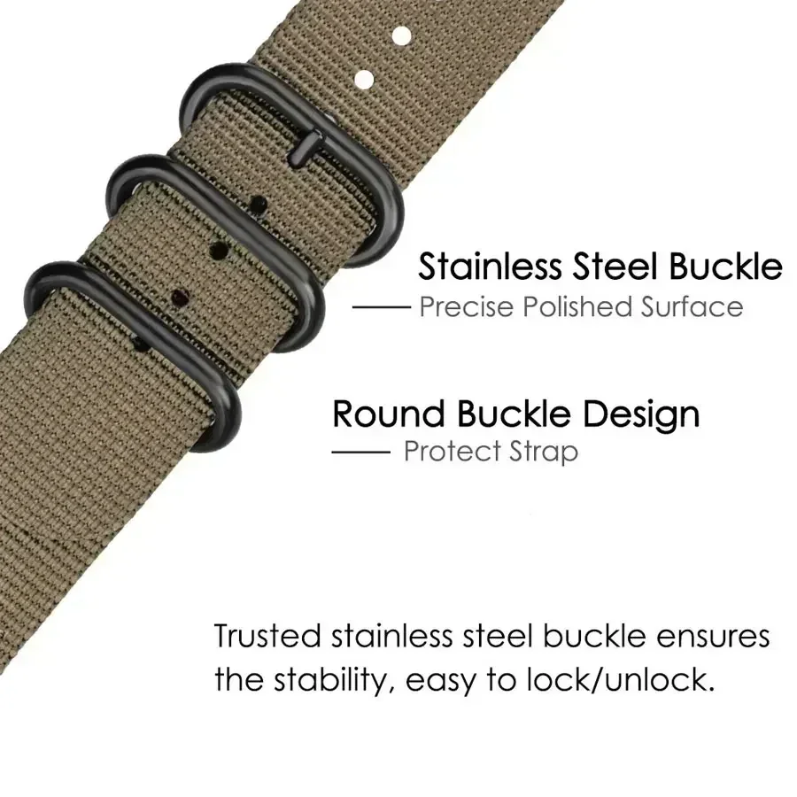 Cinturino in tela di Nylon per - Canvas Strap Watch recensione e prezzo