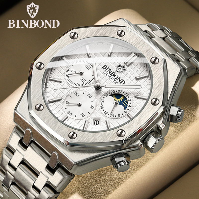 BINBOND Orologio da uomo di qu - Rolex Watch Daytona recensione e prezzo