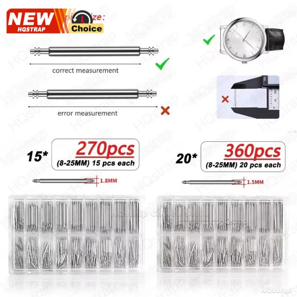 1/2set Barre a molla in acciai - Spring Bar Tool Set recensione e prezzo