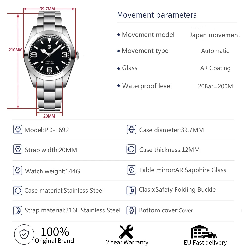 2025 Nuovo PAGANI DESIGN 40MM  - Seiko Watch Presage recensione e prezzo