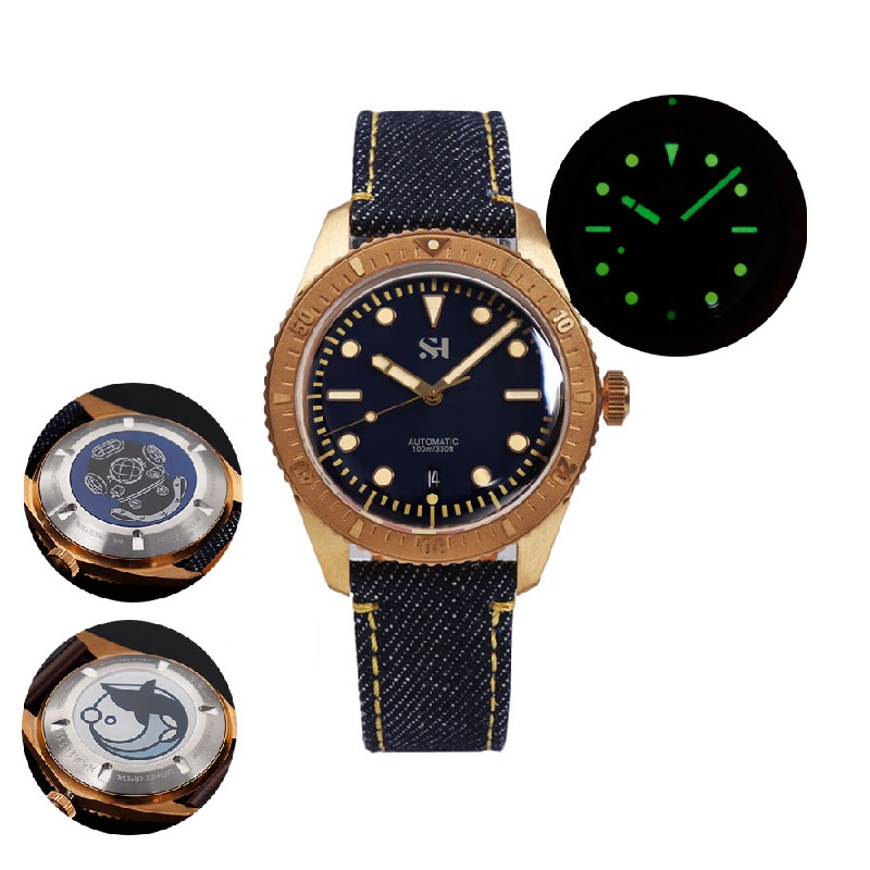 Orologio da uomo in bronzo da  - Canvas Strap Watch recensione e prezzo