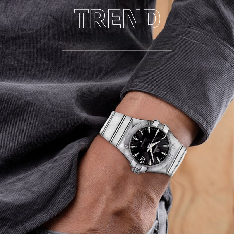 Cinturino in acciaio inossidab - Omega Watch Constellation recensione e prezzo