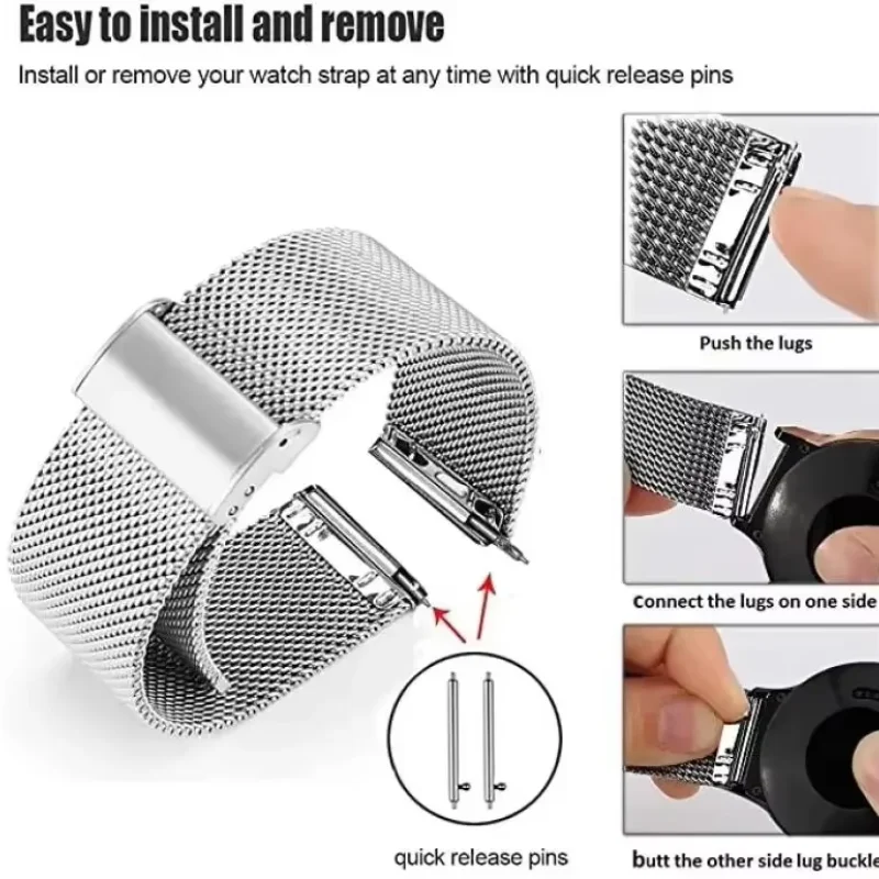 Cinturino magnetico milanese d - Milanese Loop Magnetic recensione e prezzo