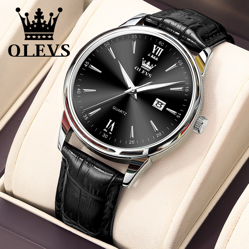 Orologio da uomo al quarzo OLE - Leather Watch Band Men recensione e prezzo