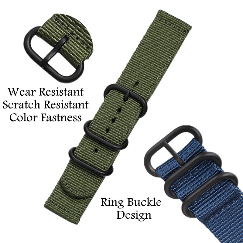 Cinturino sportivo in nylon di - Canvas Strap Watch recensione e prezzo
