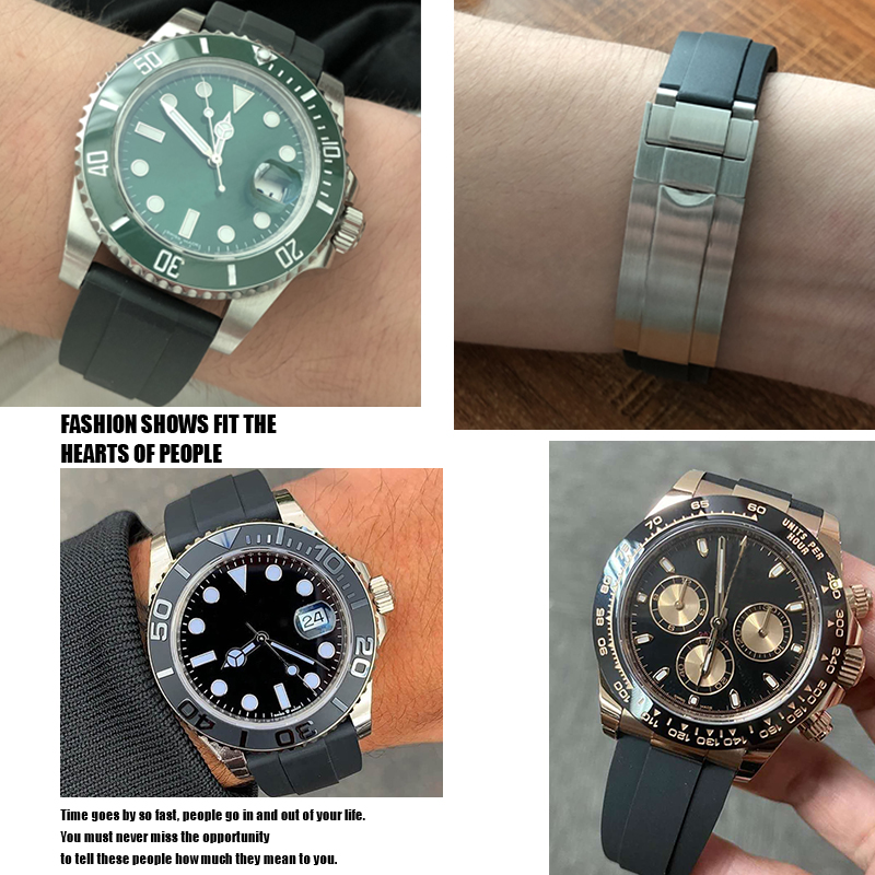 Cinturino in gomma 18mm 20mm 2 - Rolex Watch Submariner recensione e prezzo