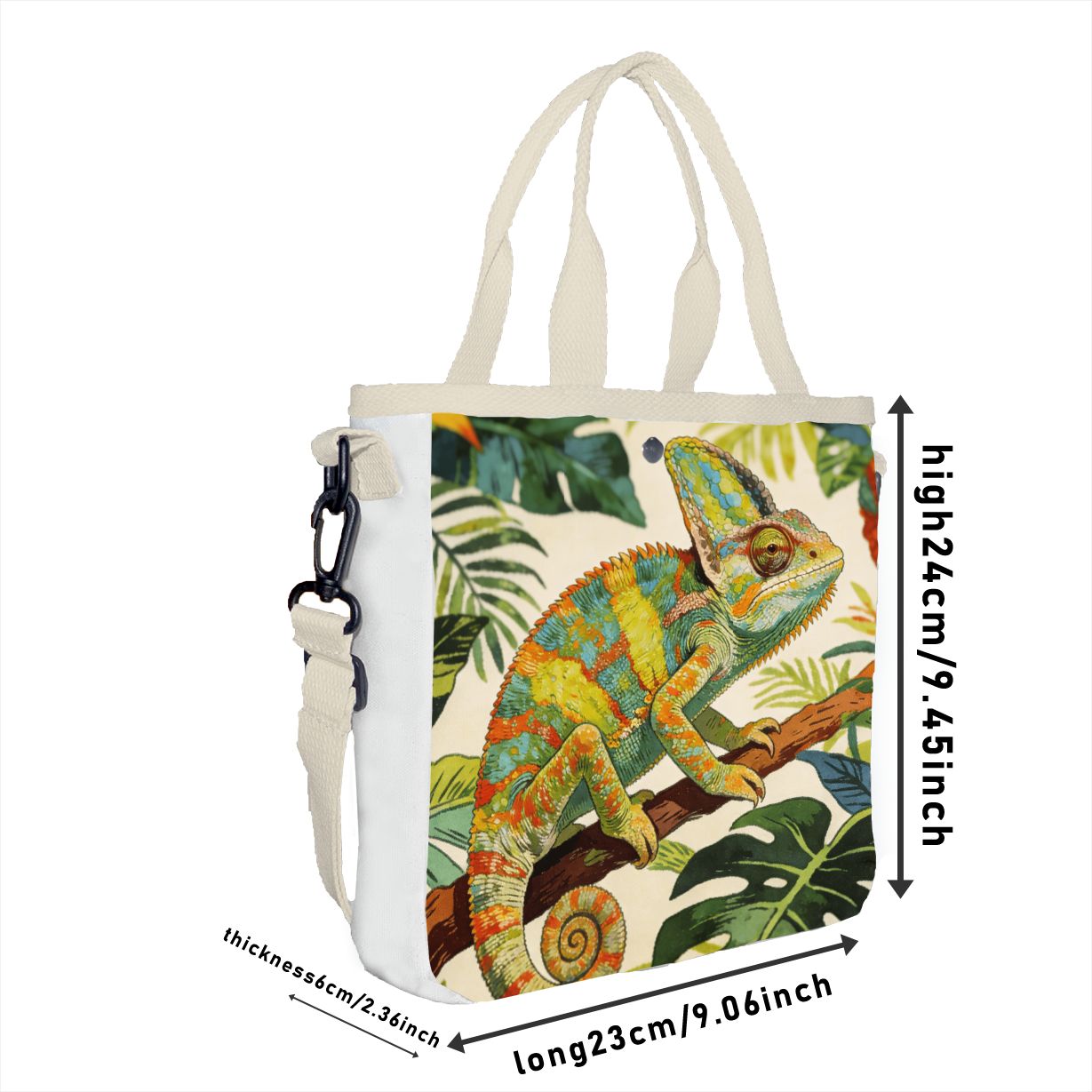 Borsa tote vintage con motivo  - Tropic Strap Vintage recensione e prezzo