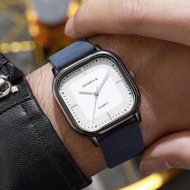 Orologio da uomo alla moda con - Leather Watch Band Men recensione e prezzo