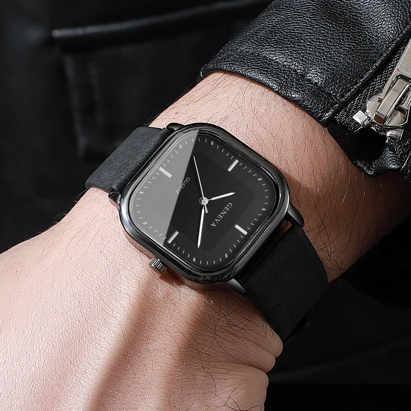 Orologio da uomo alla moda con - Leather Watch Band Men recensione e prezzo